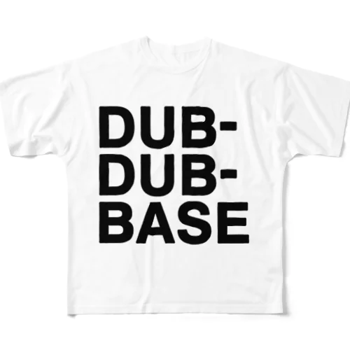 dubdub-BASE フルグラフィックTシャツ