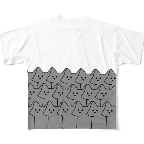 たいりょうの　イヌ All-Over Print T-Shirt