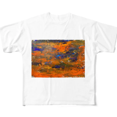 橙だいたい All-Over Print T-Shirt