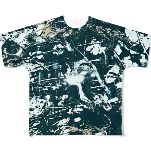 paint_02_dark All-Over Print T-Shirt