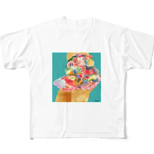 スカート All-Over Print T-Shirt