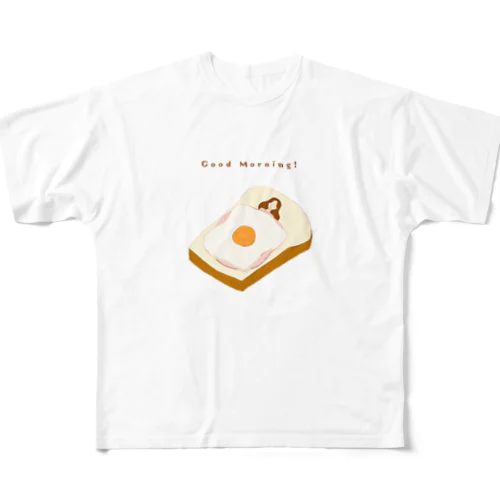 おいしい睡眠 All-Over Print T-Shirt