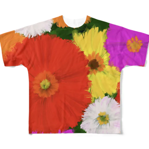 花の力2 All-Over Print T-Shirt