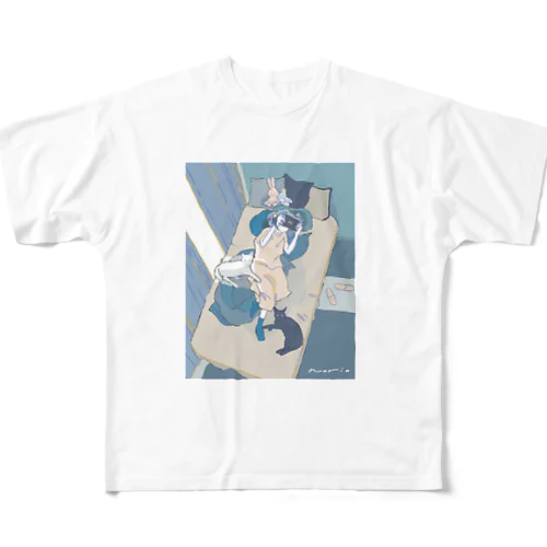 まどろみ フルグラフィックTシャツ