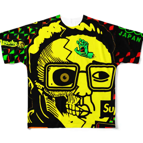 キイキイやわぁ All-Over Print T-Shirt