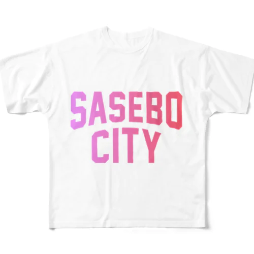 佐世保市 SASEBO CITY All-Over Print T-Shirt