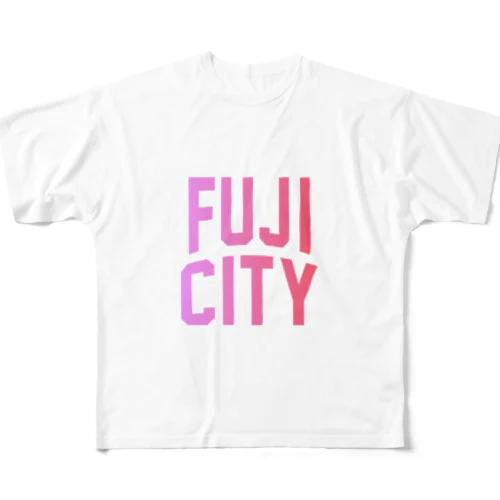 富士市 FUJI CITY フルグラフィックTシャツ