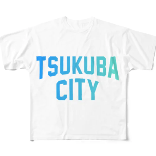 つくば市 TSUKUBA CITY All-Over Print T-Shirt