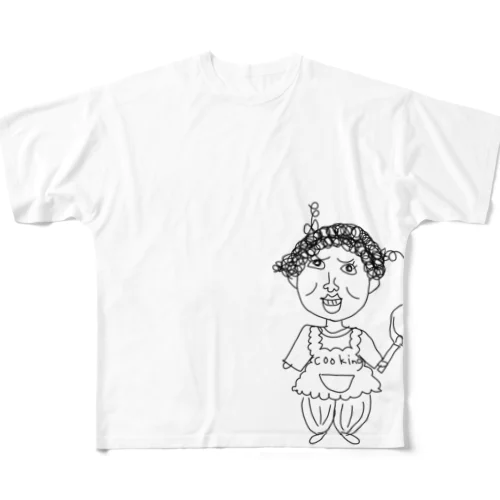 ちょっとね～おばさん All-Over Print T-Shirt