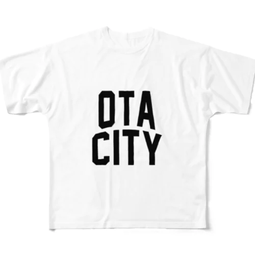 太田市 OTA CITY フルグラフィックTシャツ