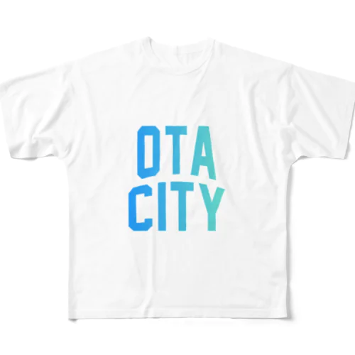 太田市 OTA CITY フルグラフィックTシャツ