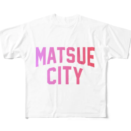 松江市 MATSUE CITY All-Over Print T-Shirt