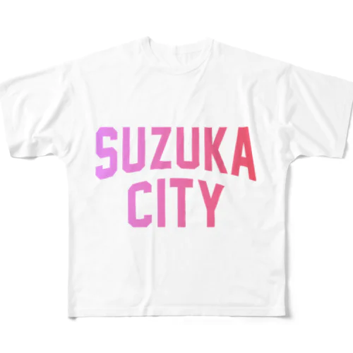 鈴鹿市 SUZUKA CITY All-Over Print T-Shirt