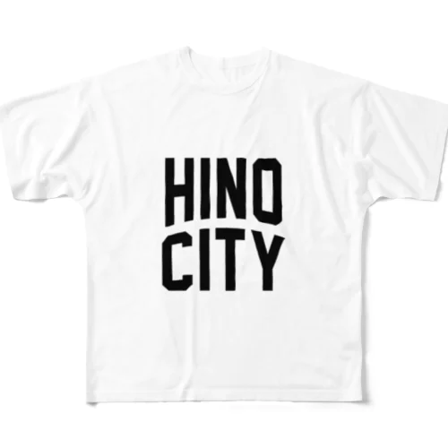 日野市 HINO CITY All-Over Print T-Shirt