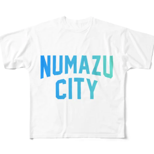 沼津市 NUMAZU CITY フルグラフィックTシャツ