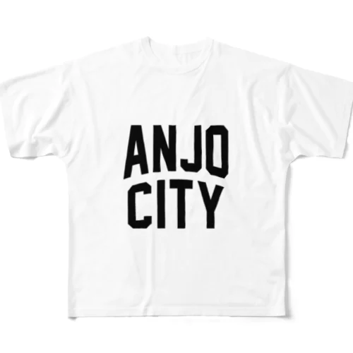 安城市 ANJO CITY フルグラフィックTシャツ