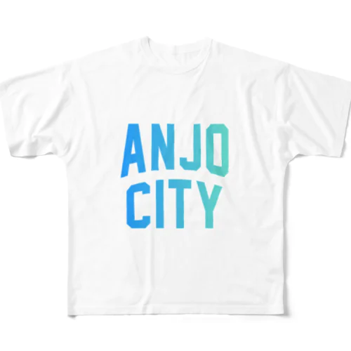 安城市 ANJO CITY フルグラフィックTシャツ