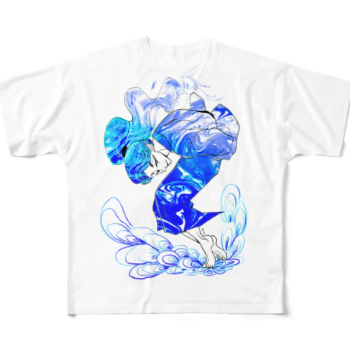 流墨(ruzumi) フルグラフィックTシャツ