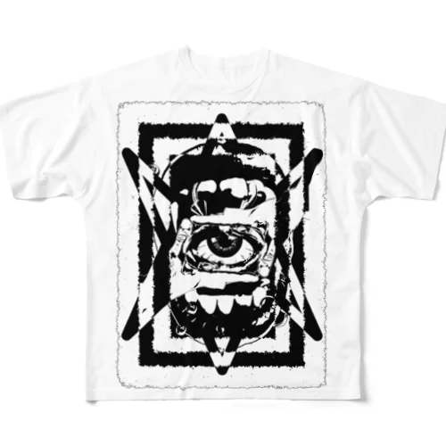 SEHYEOUT（W) フルグラフィックTシャツ