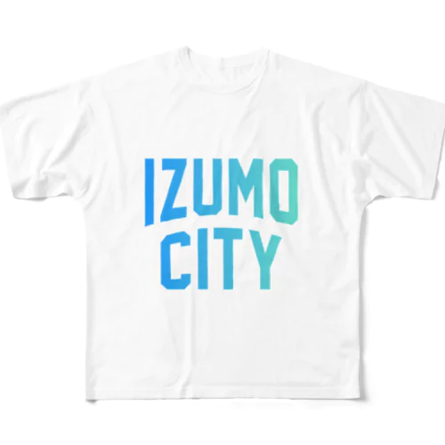 出雲市 IZUMO CITY フルグラフィックTシャツ