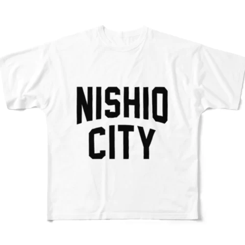 西尾市 NISHIO CITY フルグラフィックTシャツ