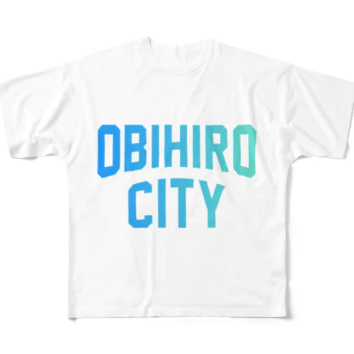 帯広市 OBIHIRO CITY All-Over Print T-Shirt