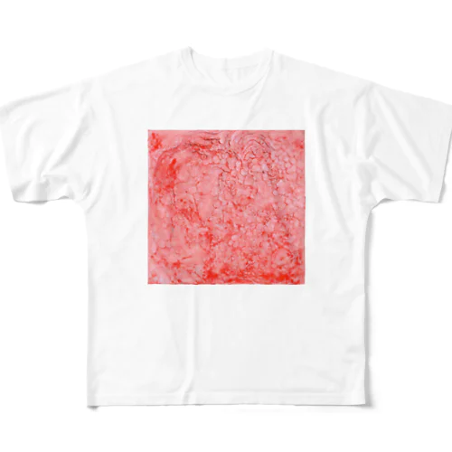 つぶつぶピンク All-Over Print T-Shirt