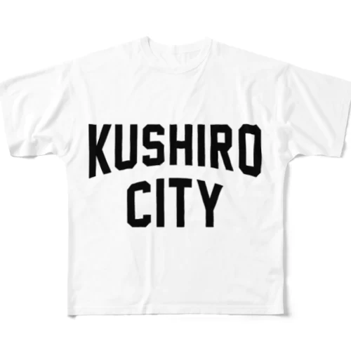 釧路市 KUSHIRO CITY All-Over Print T-Shirt