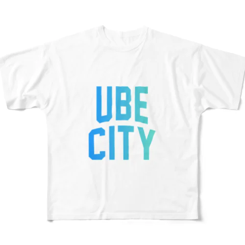 宇部市 UBE CITY All-Over Print T-Shirt