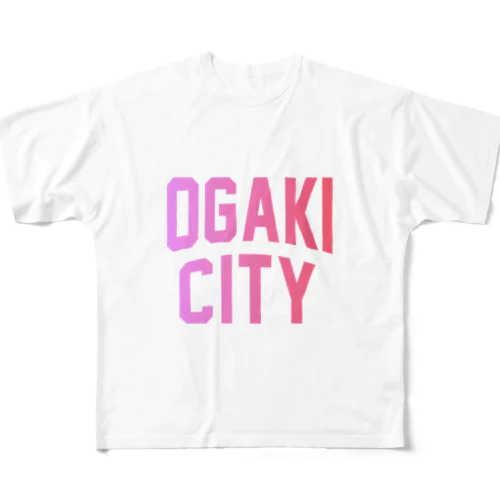 大垣市 OGAKI CITY All-Over Print T-Shirt