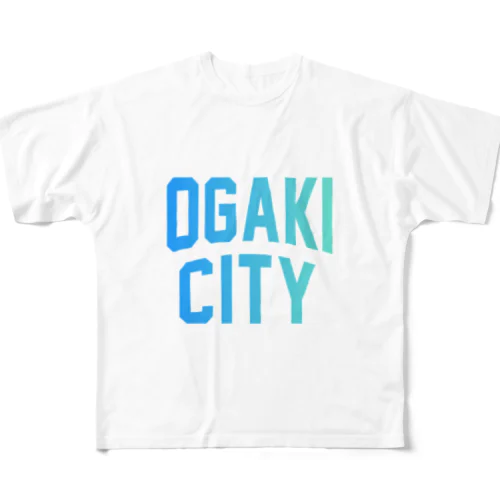 大垣市 OGAKI CITY フルグラフィックTシャツ