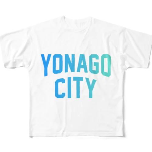 米子市 YONAGO CITY フルグラフィックTシャツ