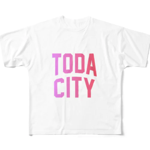 戸田市 TODA CITY All-Over Print T-Shirt