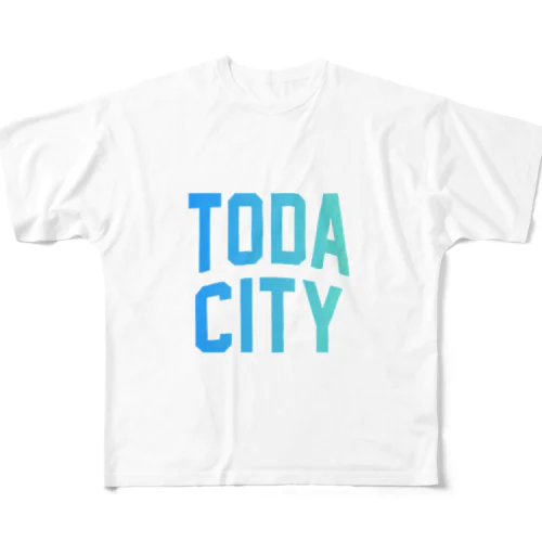 戸田市 TODA CITY All-Over Print T-Shirt