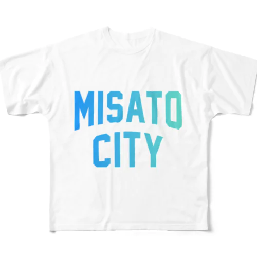 三郷市 MISATO CITY フルグラフィックTシャツ