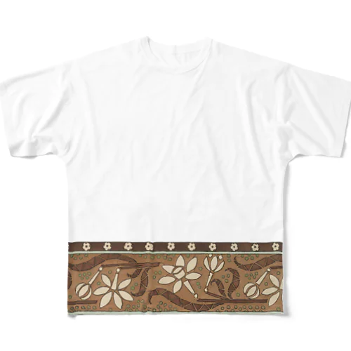 インディアンフラワー All-Over Print T-Shirt