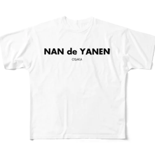 NAN de YANEN フルグラフィックTシャツ