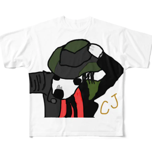 CJ All-Over Print T-Shirt