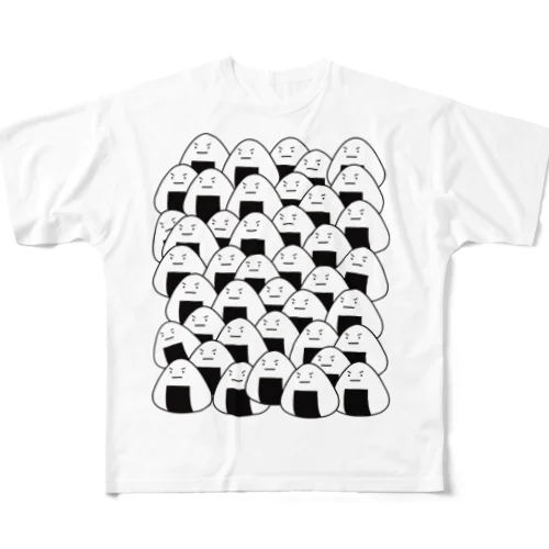 おにぎり集合体 All-Over Print T-Shirt