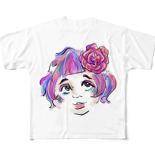 岩手産のスカイツリーゆっこ All-Over Print T-Shirt