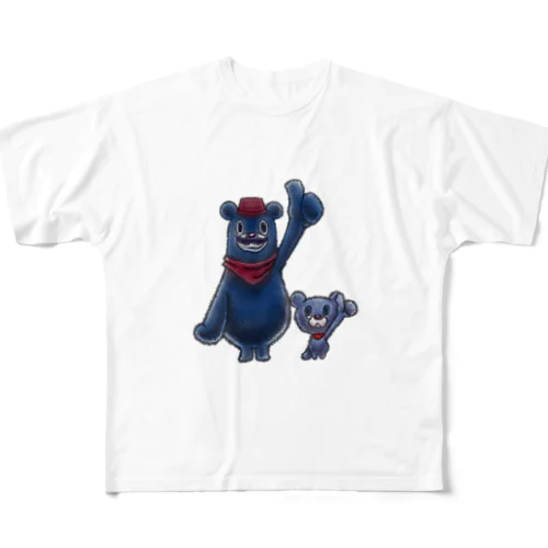 HITCH BEAR & DAD All-Over Print T-Shirt