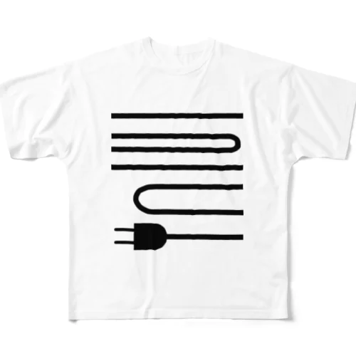 充電 All-Over Print T-Shirt