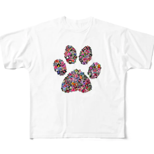 Sweet paw All-Over Print T-Shirt