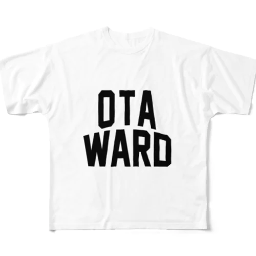 大田区 OTA WARD All-Over Print T-Shirt