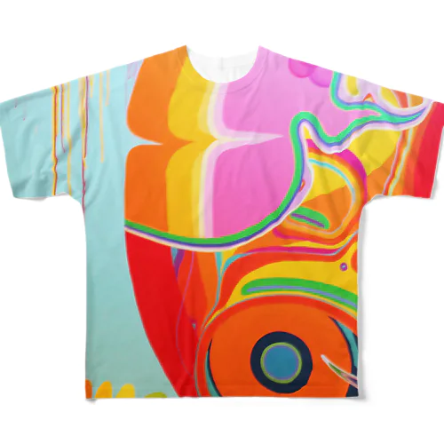 オリジナルRoomシャツ【NEXTEFX】 All-Over Print T-Shirt
