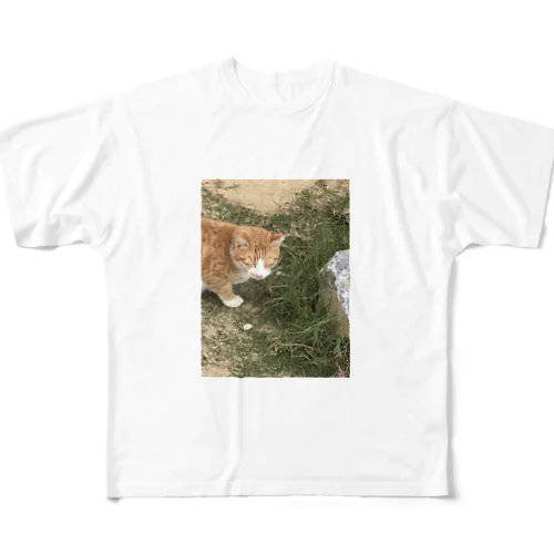 沖縄の野良猫 All-Over Print T-Shirt