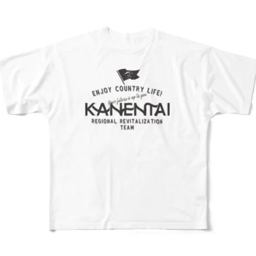 KANENTAI All-Over Print T-Shirt