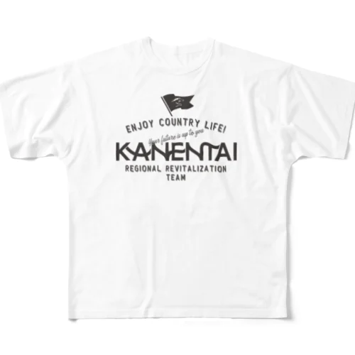 KANENTAI All-Over Print T-Shirt
