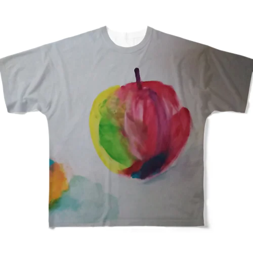 林檎と蜜柑 フルグラフィックTシャツ