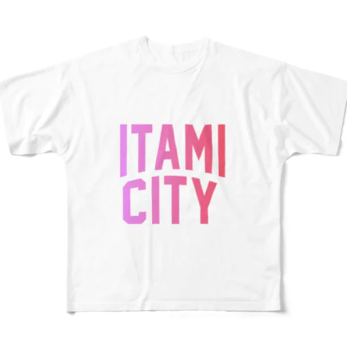 伊丹市 ITAMI CITY フルグラフィックTシャツ